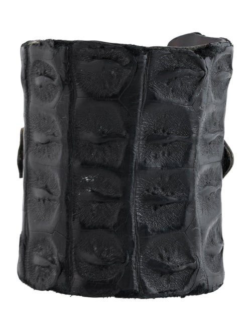 Henry Beguelin Crocodile Wrap Bracelet