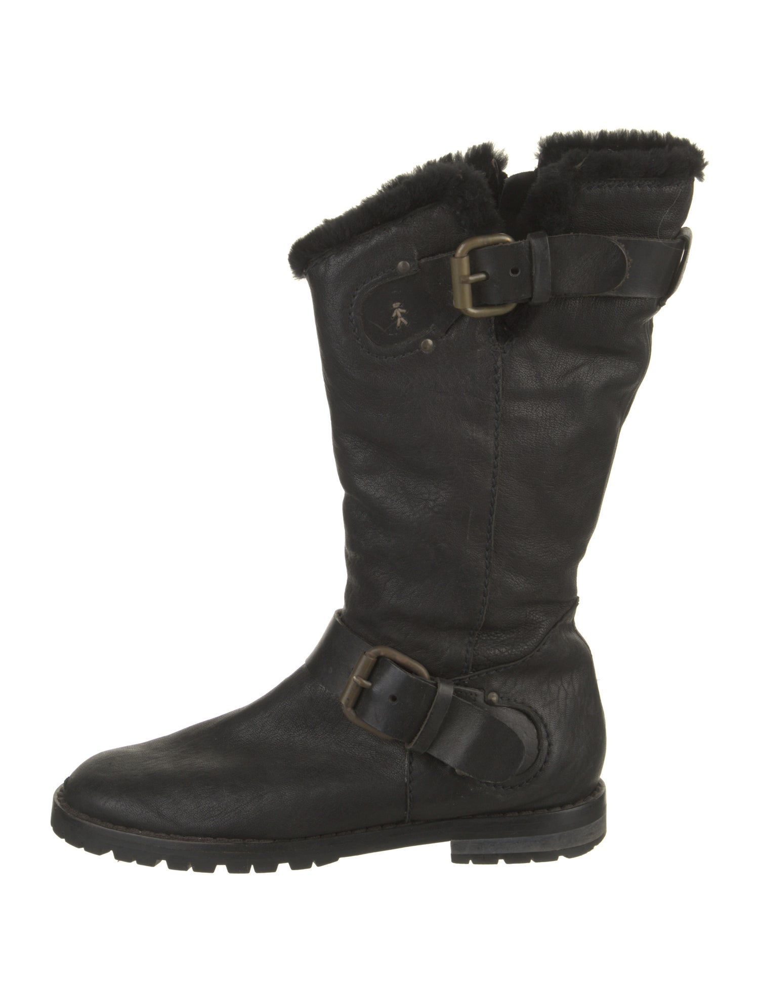 Henry Beguelin Leather Moto Boots