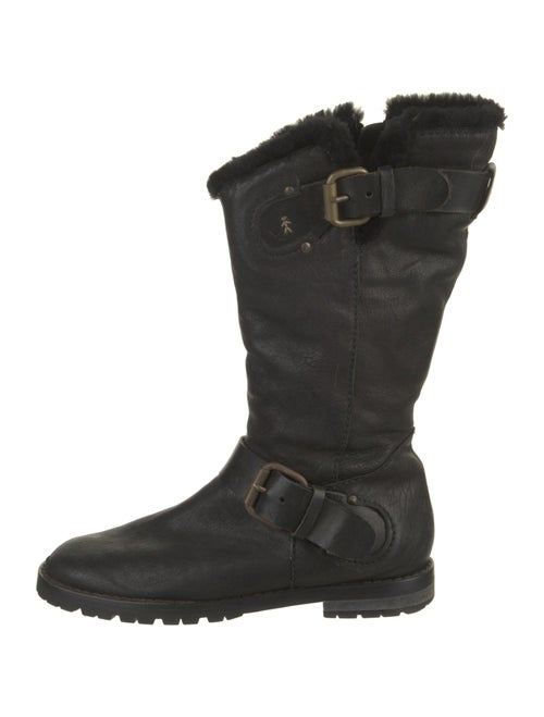 Henry Beguelin Leather Moto Boots