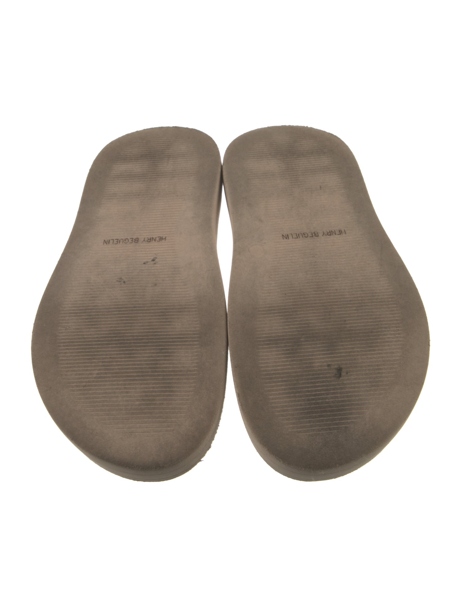 Henry Beguelin Leather Slides