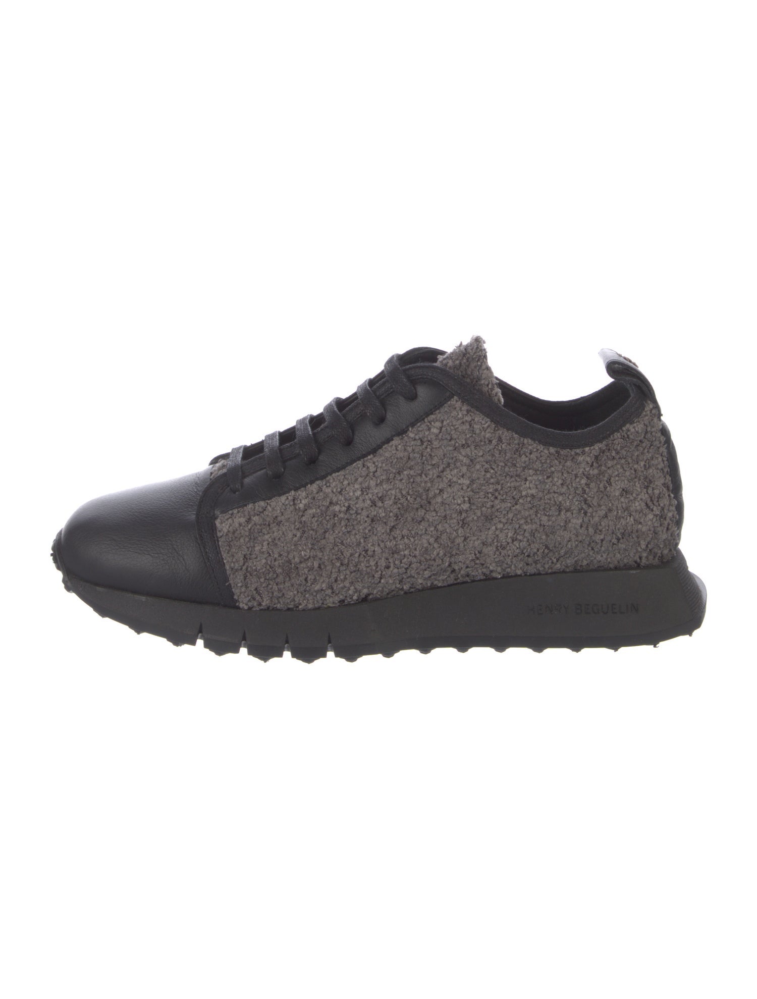Henry Beguelin Leather Athletic Sneakers