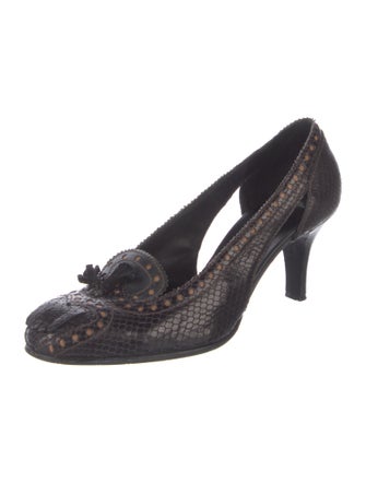 Henry Beguelin Leather Pumps