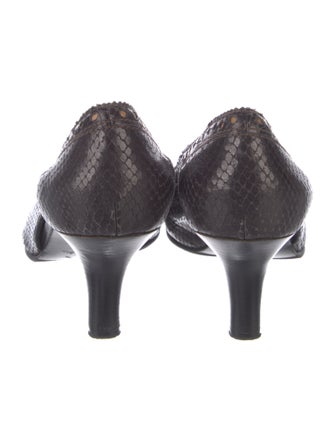Henry Beguelin Leather Pumps