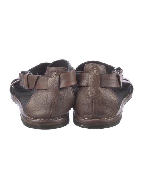 Henry Beguelin Leather Slingback Sandals