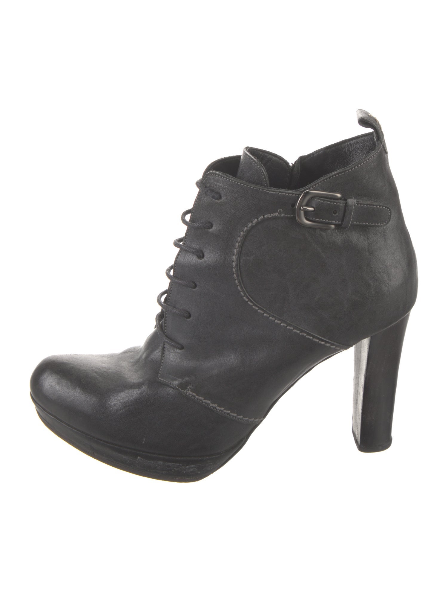 Henry Beguelin Leather Lace-Up Boots