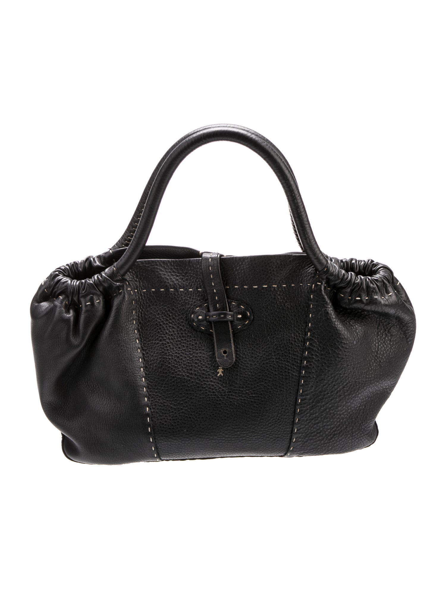 Henry Beguelin Leather Top Handle Bag