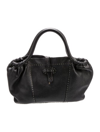 Henry Beguelin Leather Top Handle Bag