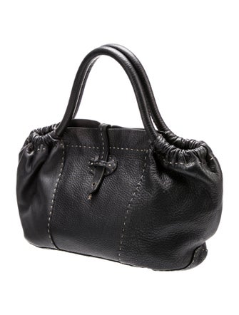 Henry Beguelin Leather Top Handle Bag