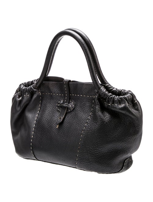 Henry Beguelin Leather Top Handle Bag