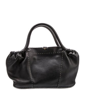 Henry Beguelin Leather Top Handle Bag