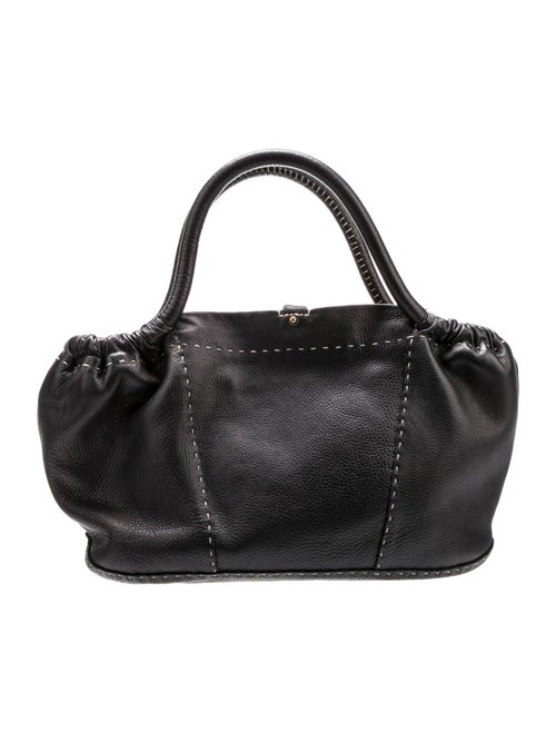 Henry Beguelin Leather Top Handle Bag