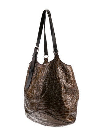 Henry Beguelin Leather Bucket Bag