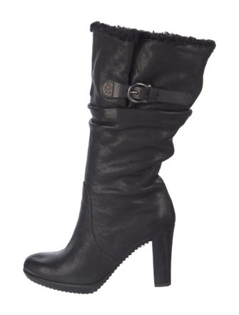 Henry Beguelin Leather Slouch Boots