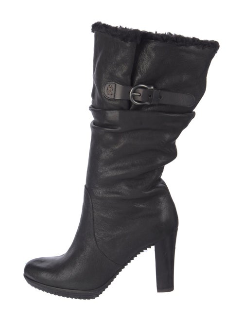 Henry Beguelin Leather Slouch Boots