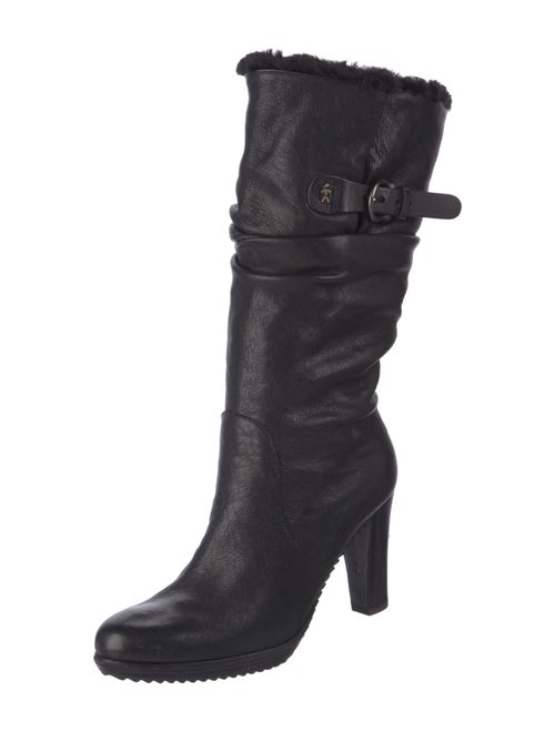 Henry Beguelin Leather Slouch Boots