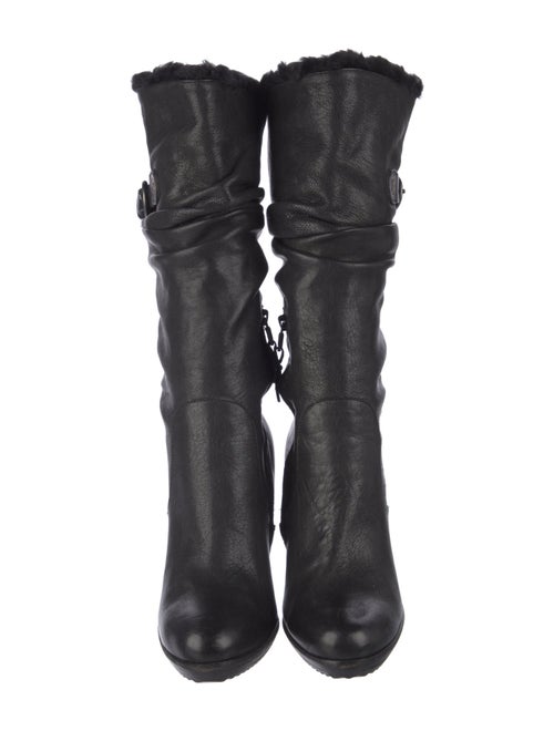 Henry Beguelin Leather Slouch Boots