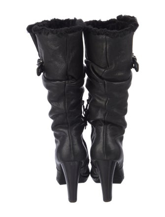 Henry Beguelin Leather Slouch Boots