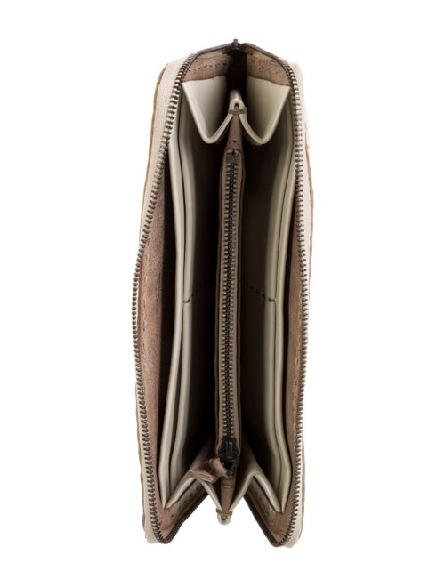 Henry Beguelin GG Heart Continental Leather Continental Wallet