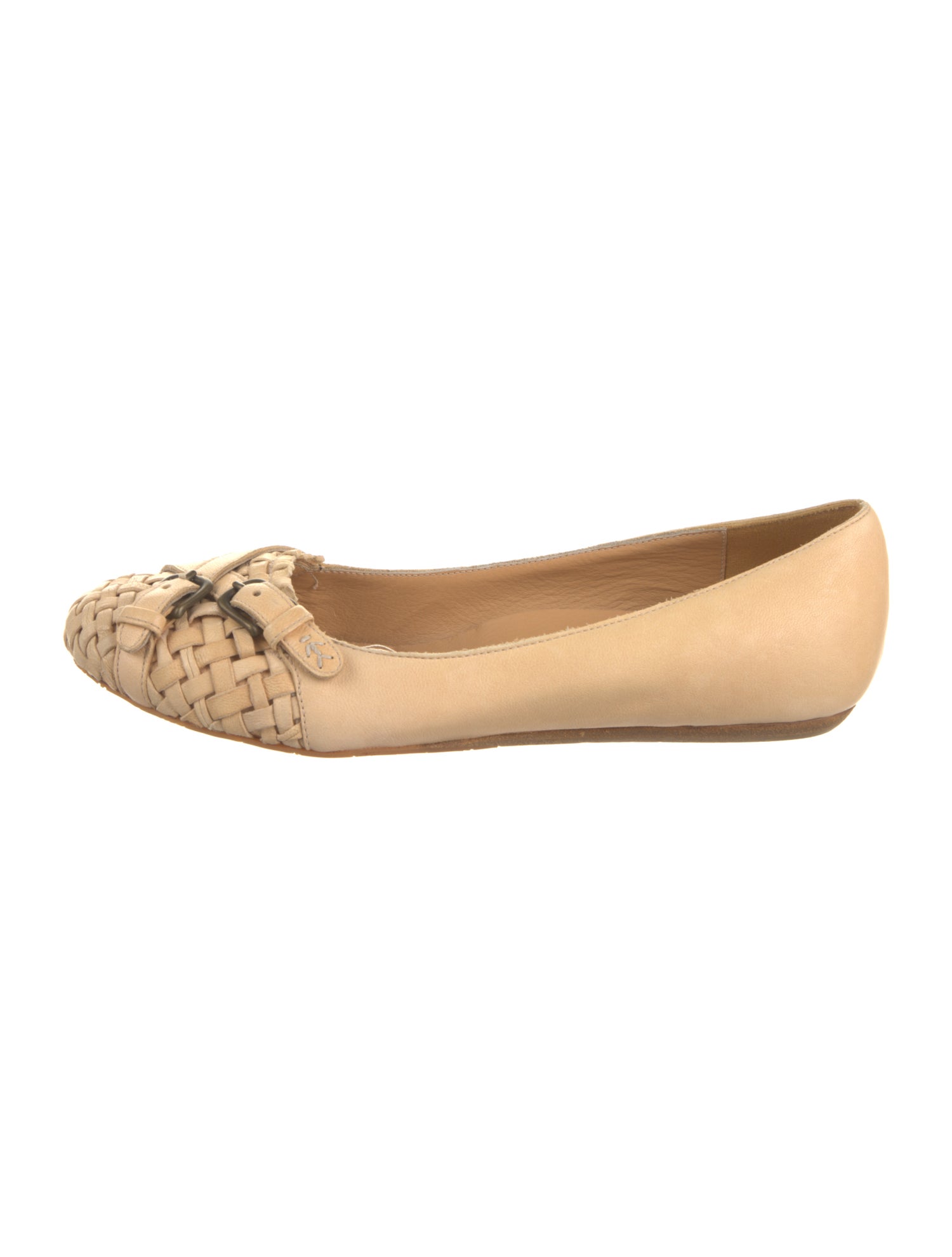 Henry Beguelin Leather Ballet Flats
