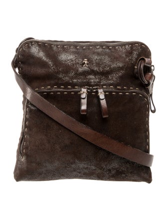 Henry Beguelin Suede Crossbody Bag