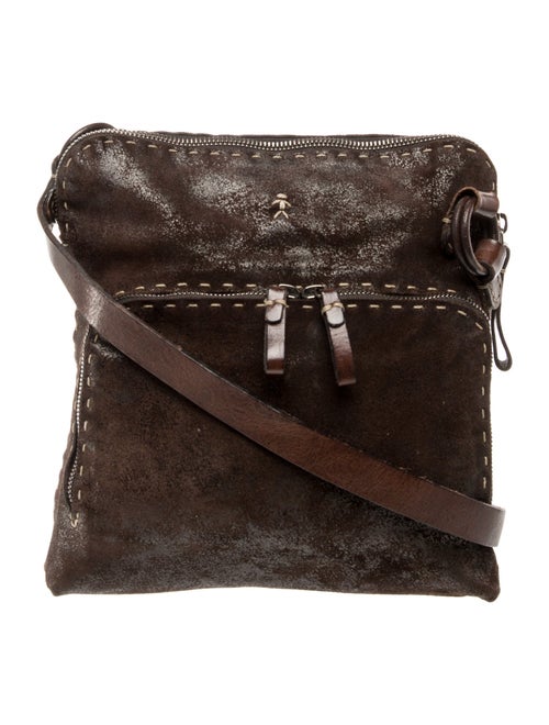 Henry Beguelin Suede Crossbody Bag