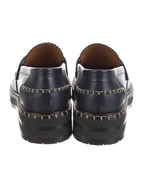 Henry Beguelin Leather Distressed Accents Pumps