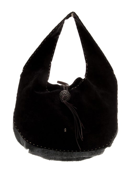 Henry Beguelin Suede Shoulder Bag