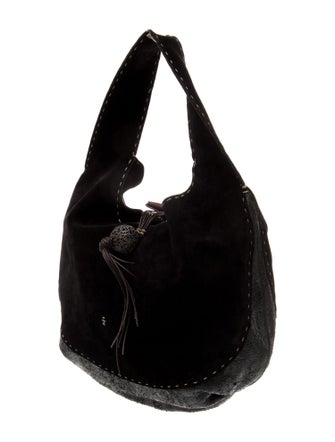 Henry Beguelin Suede Shoulder Bag