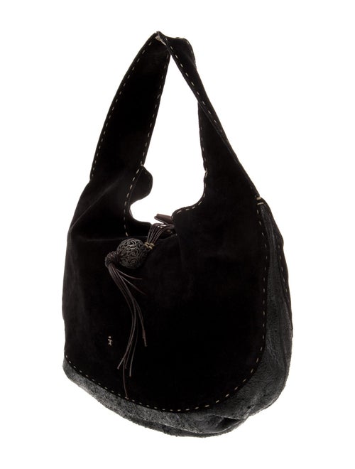 Henry Beguelin Suede Shoulder Bag