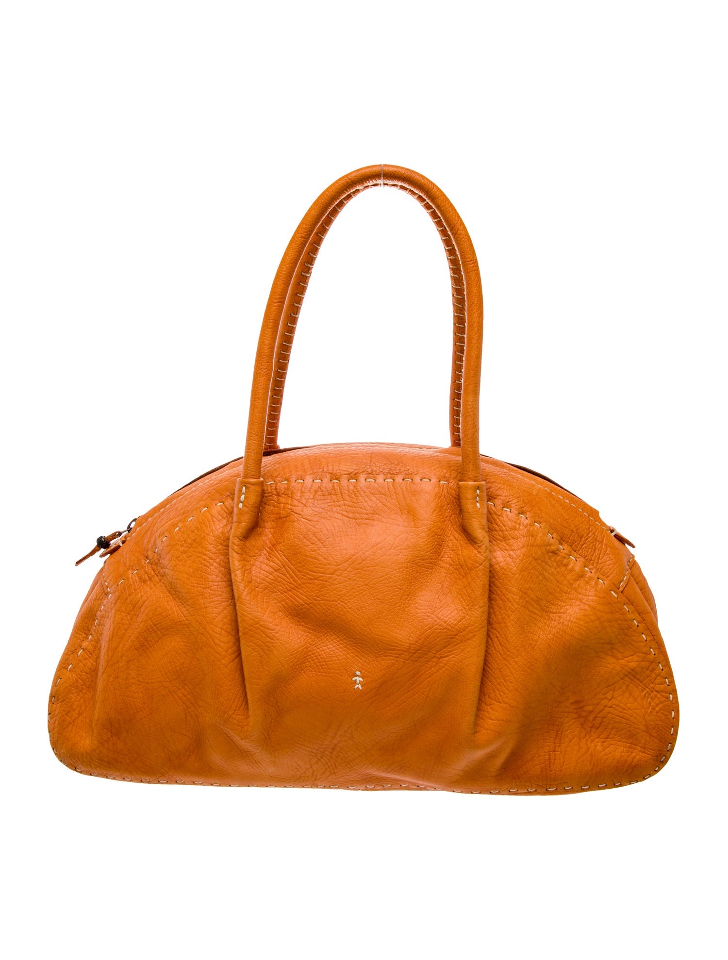 Henry Beguelin Leather Top Handle Bag