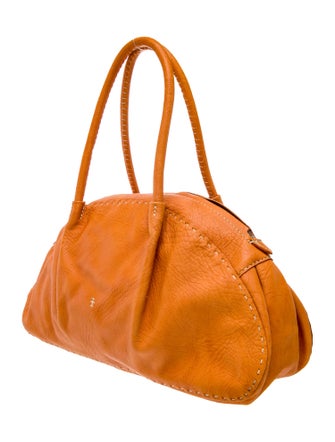 Henry Beguelin Leather Top Handle Bag