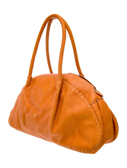 Henry Beguelin Leather Top Handle Bag