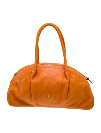 Henry Beguelin Leather Top Handle Bag