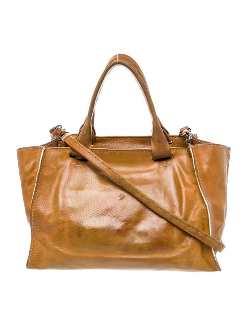 Henry Beguelin Leather Top Handle Bag