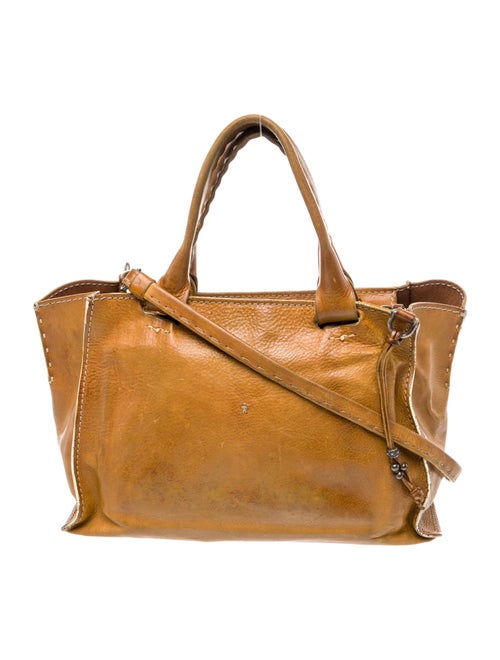 Henry Beguelin Leather Top Handle Bag