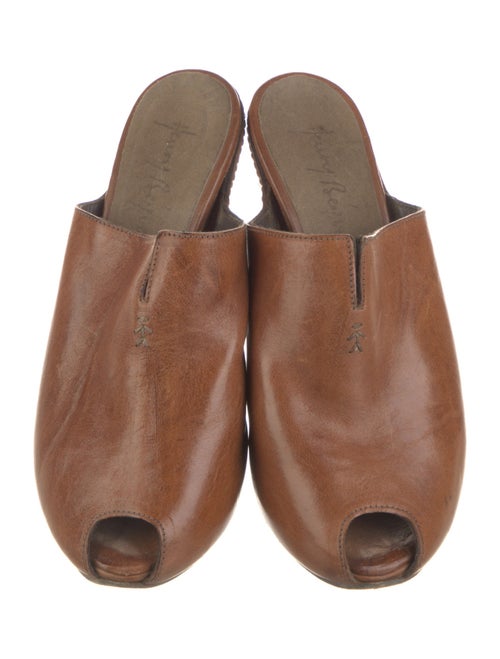 Henry Beguelin Leather Mules