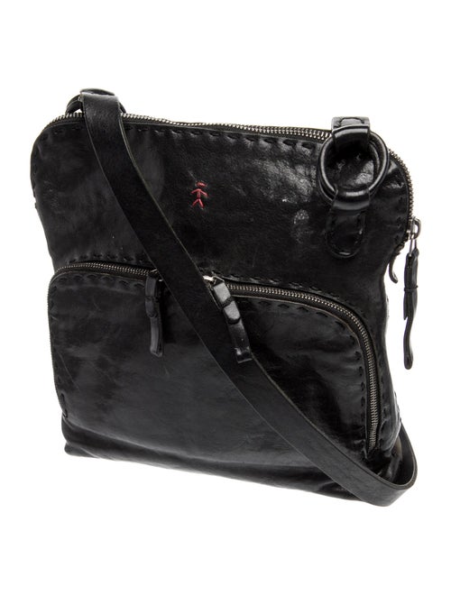 Henry Beguelin Leather Messenger Bag