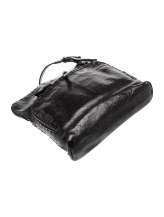 Henry Beguelin Leather Messenger Bag