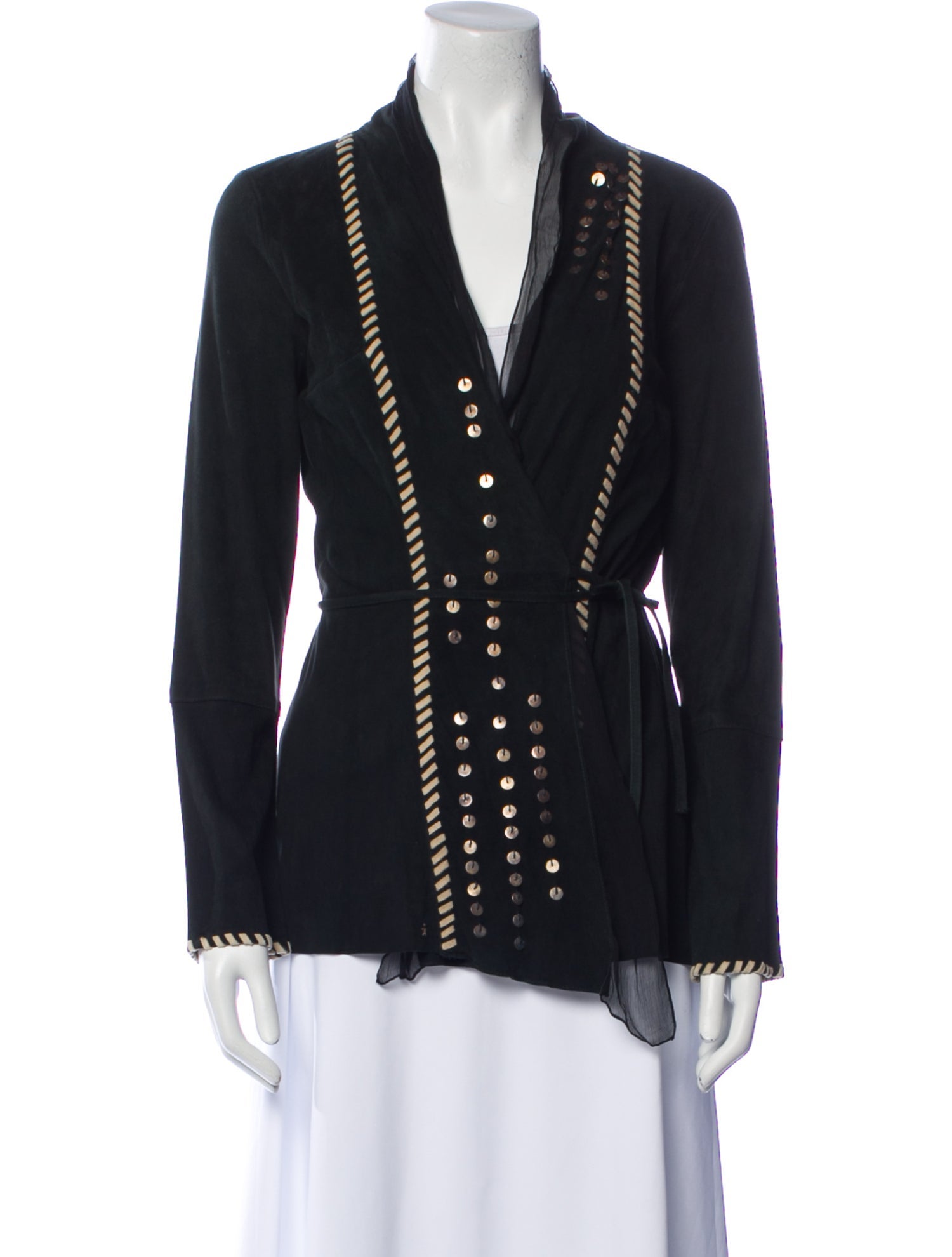 Henry Beguelin Colorblock Pattern Blazer