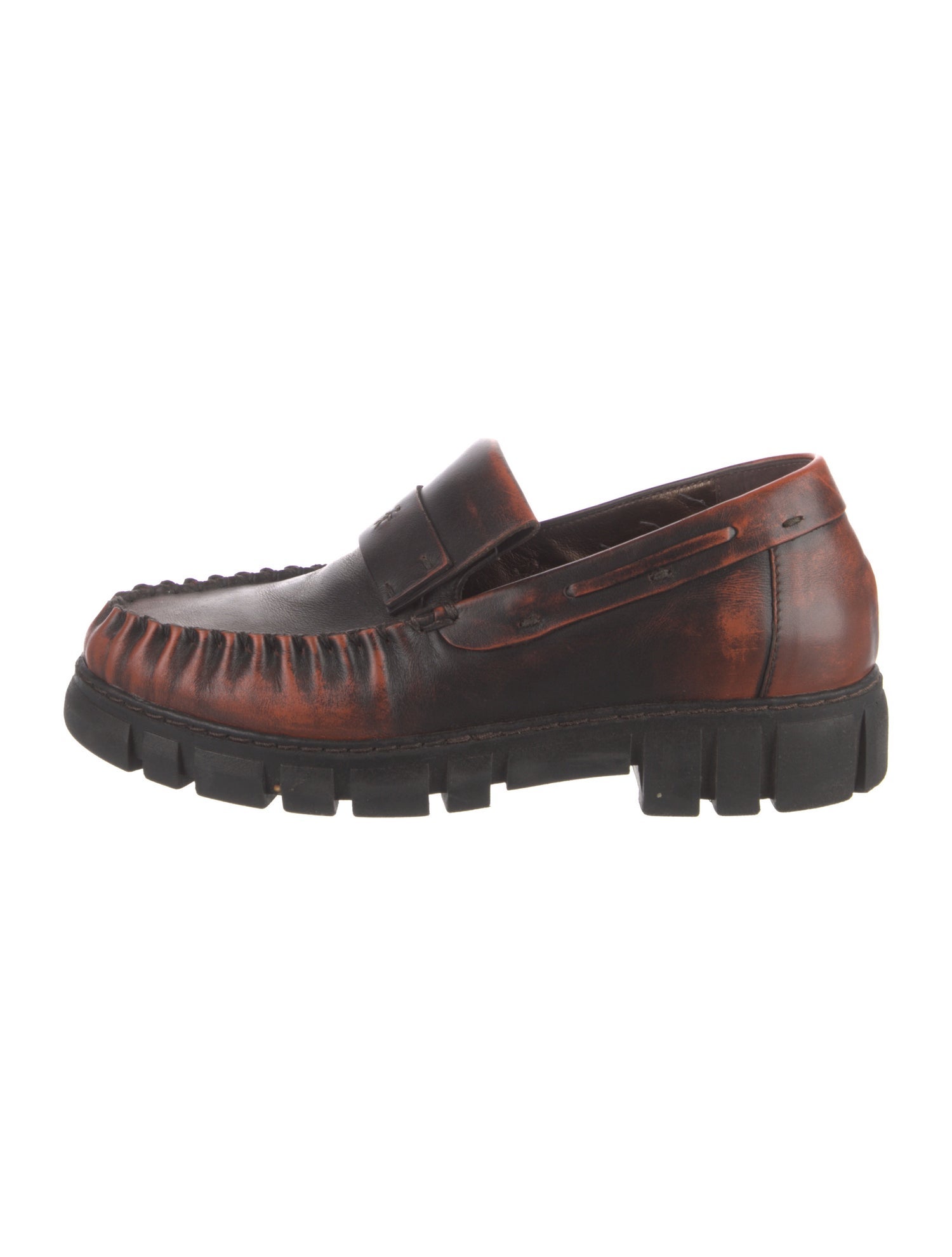 Henry Beguelin Leather Loafers