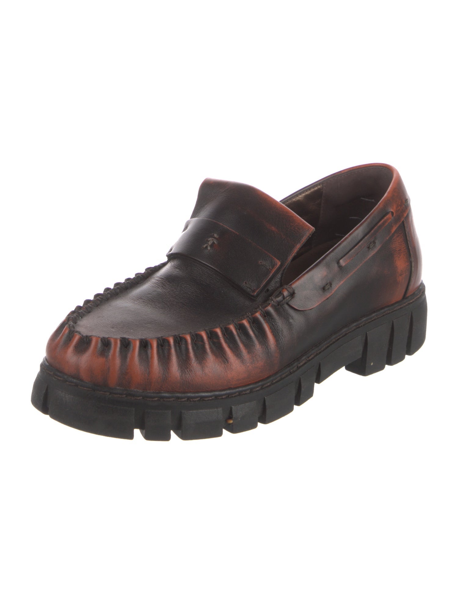 Henry Beguelin Leather Loafers