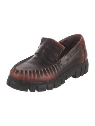 Henry Beguelin Leather Loafers