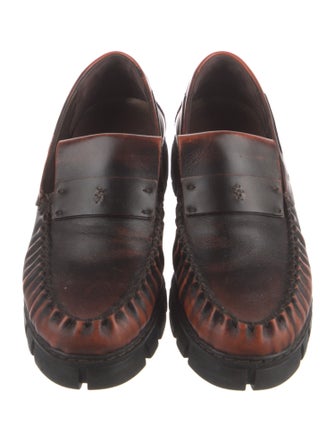 Henry Beguelin Leather Loafers