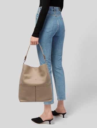 Henry Beguelin Leather Shoulder Bag