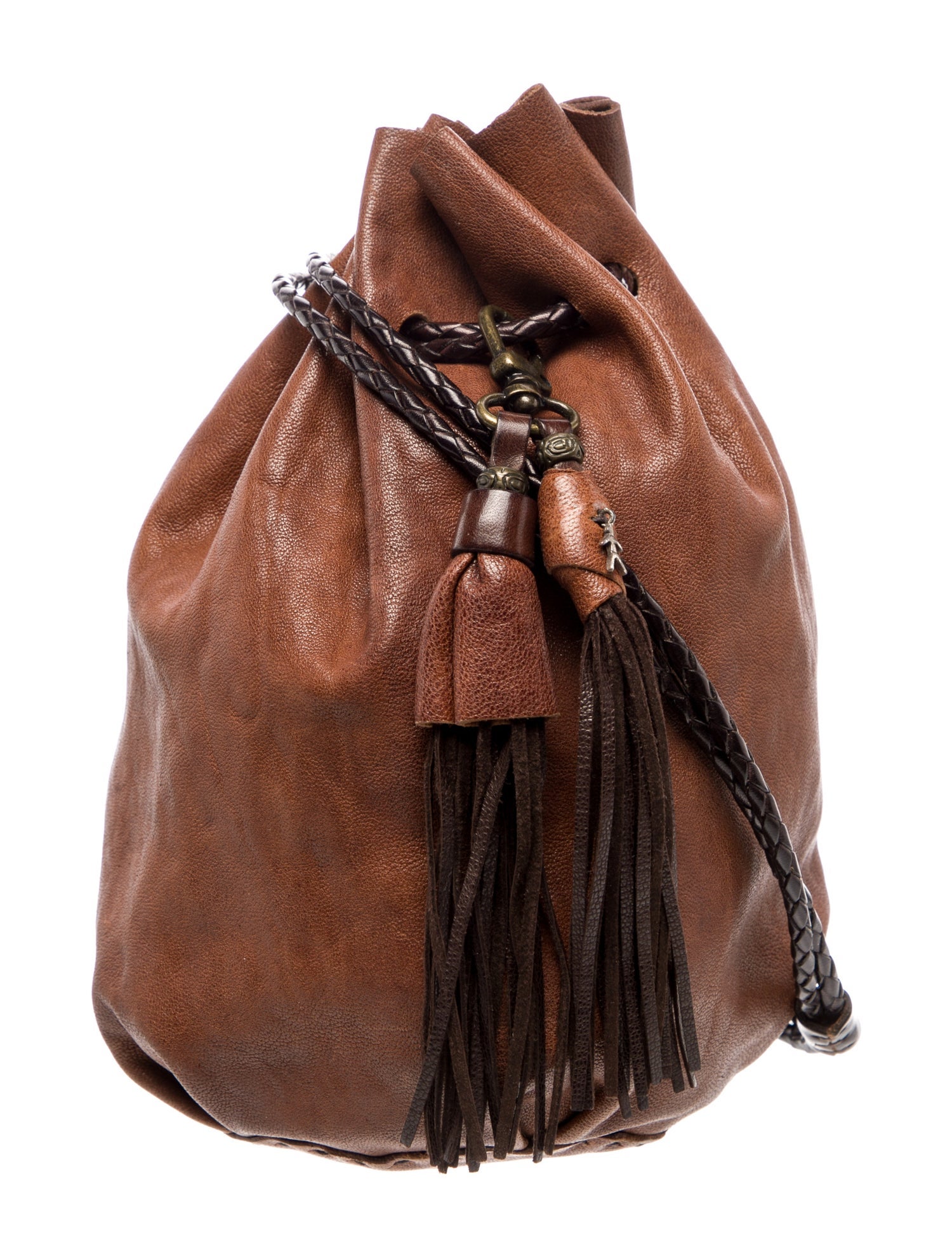 Henry Beguelin Leather Bucket Bag