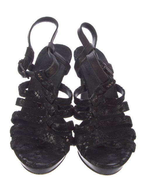 Henry Beguelin Leather Gladiator Sandals