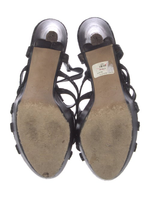 Henry Beguelin Leather Gladiator Sandals