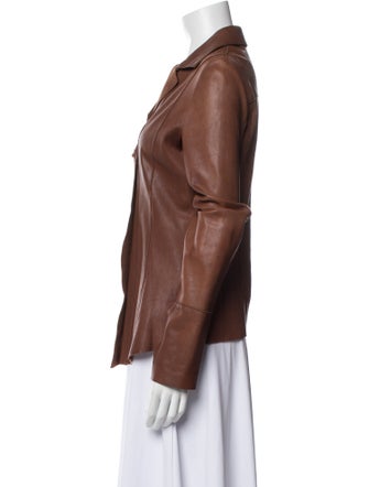 Henry Beguelin Leather Blazer