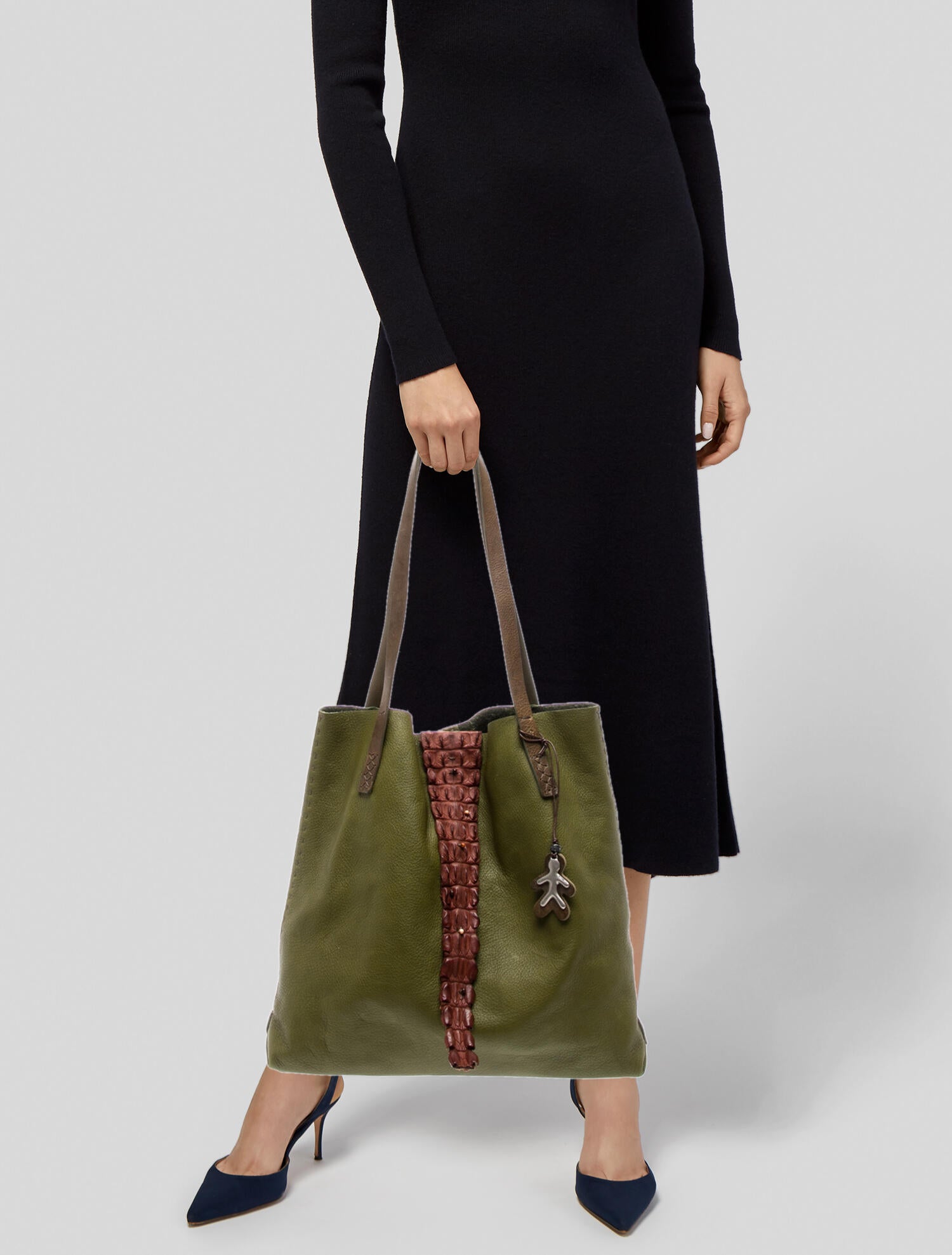 Henry Beguelin Leather Bucket Bag