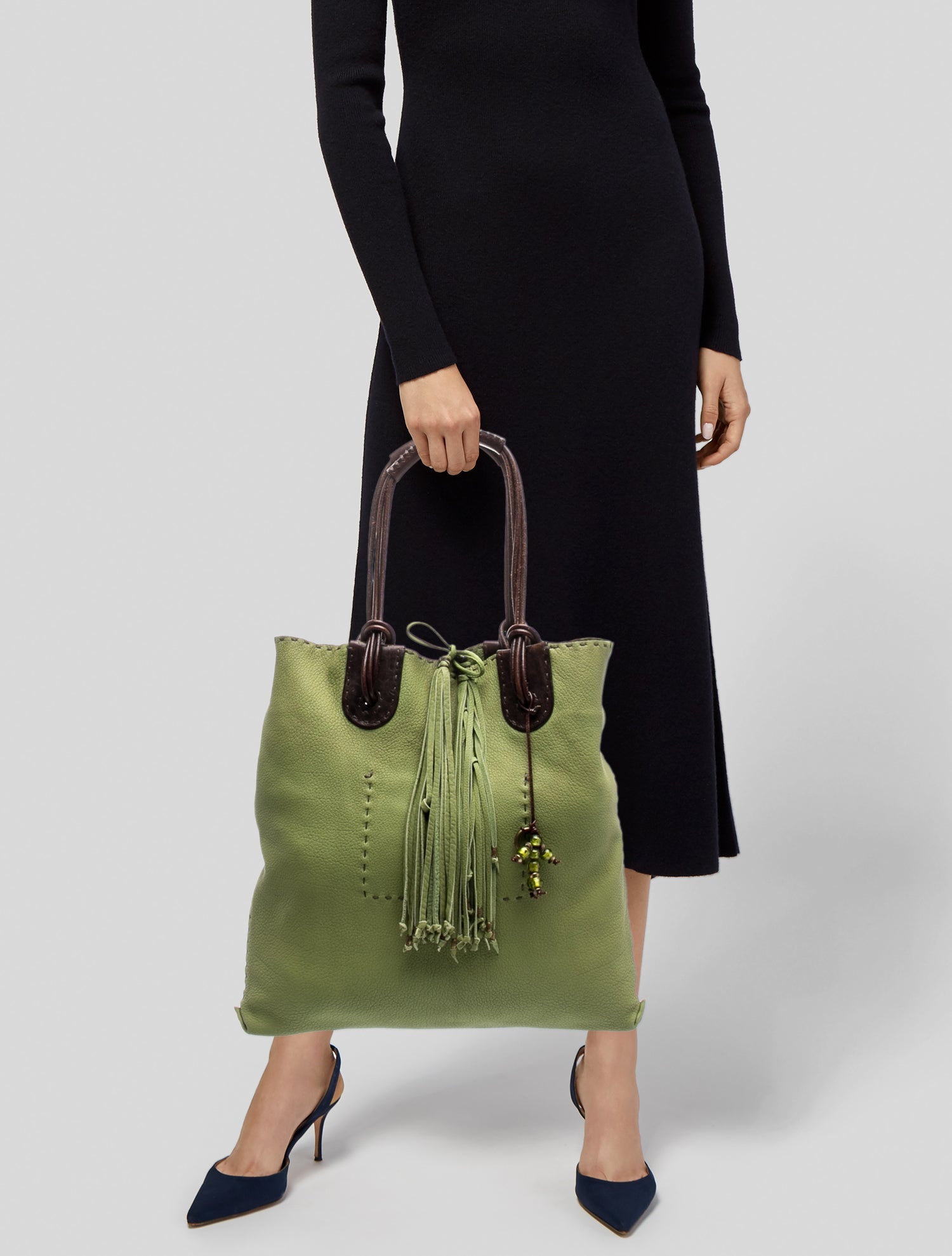 Henry Beguelin Leather Shoulder Bag